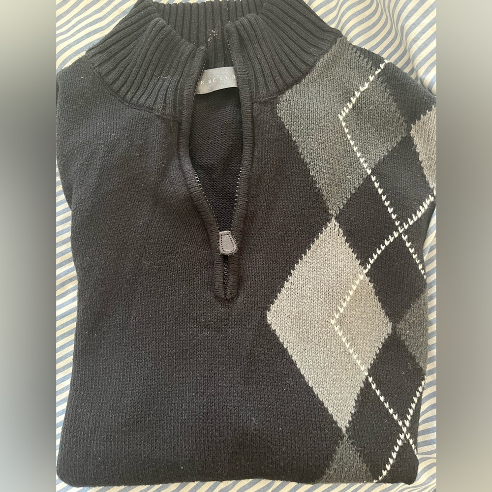 Oscar de la Renta Mens Pullover